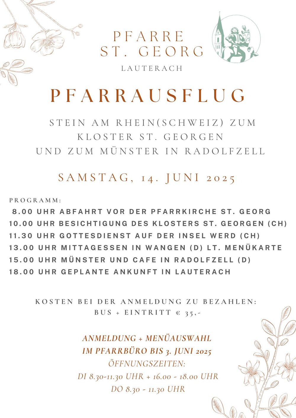 Pfarrausflug