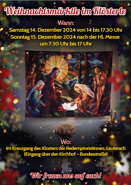 Weihnachtsmärktle im Klösterle