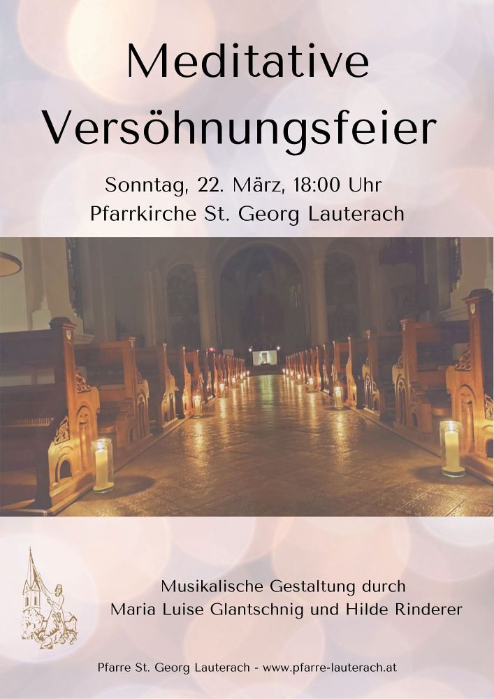 Meditative Versöhnungsfeier